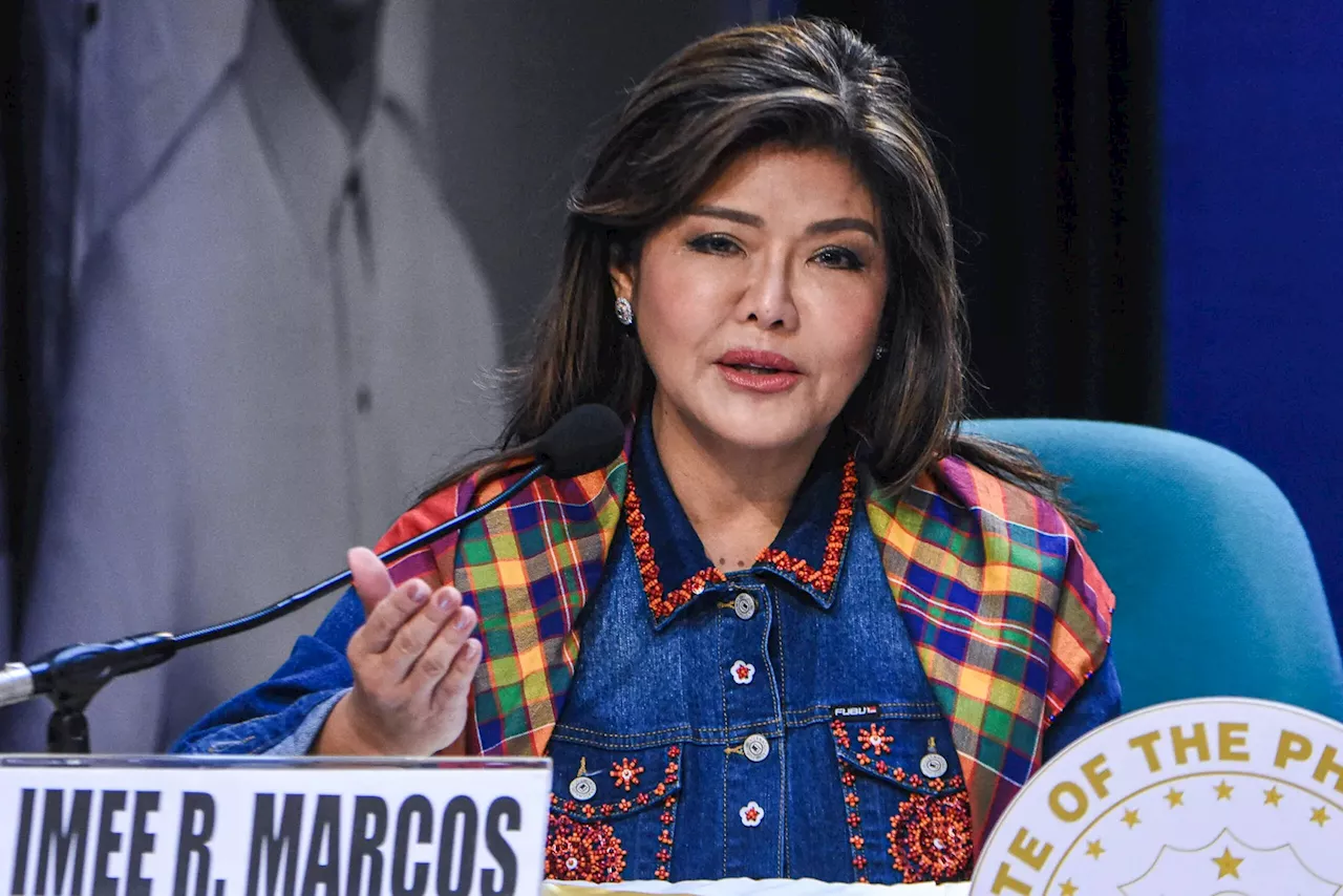 Imee Marcos withdraws from administration coalition’s 2025 Senate slate