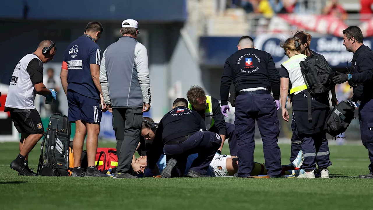 Tuilagi probable victime d'une fracture du tibia à Perpignan