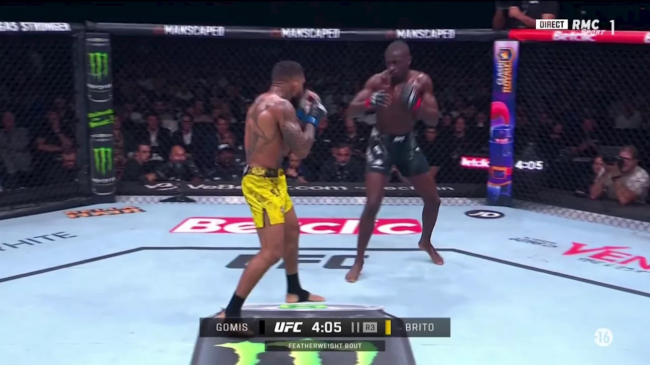 UFC Paris: le petit exploit de William Gomis face à Joanderson Brito