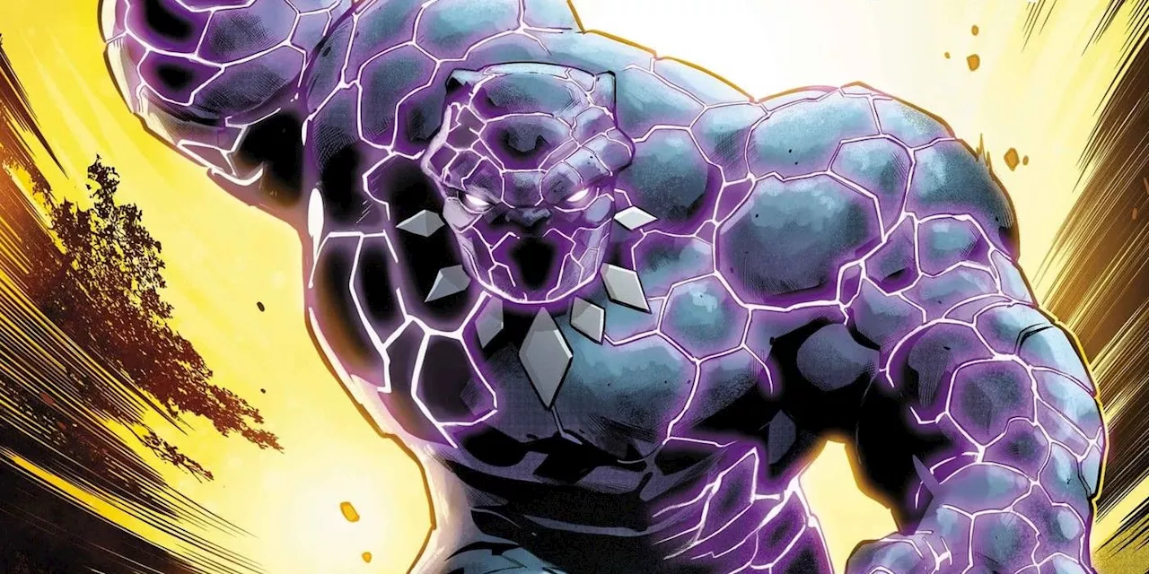 Fantastic Four's Thing Steals Black Panther's Vibranium Armor in Jaw-Dropping Redesign