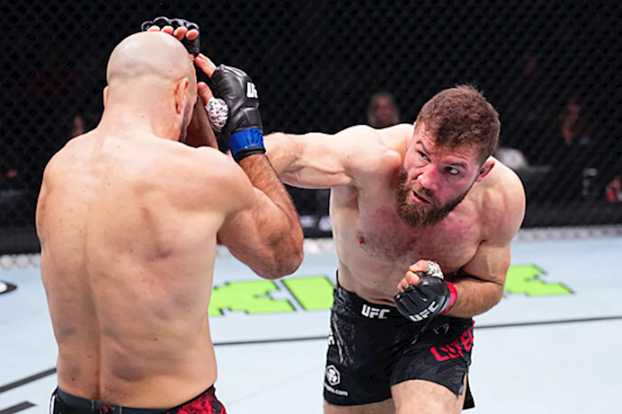 UFC Paris Prelims: Ion Cutelaba Outslugs Ivan Erslan