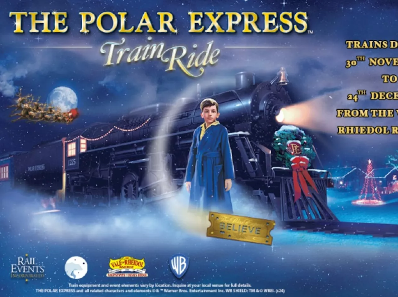 Aberystwyth railway celebrates 20 years of the Polar Express