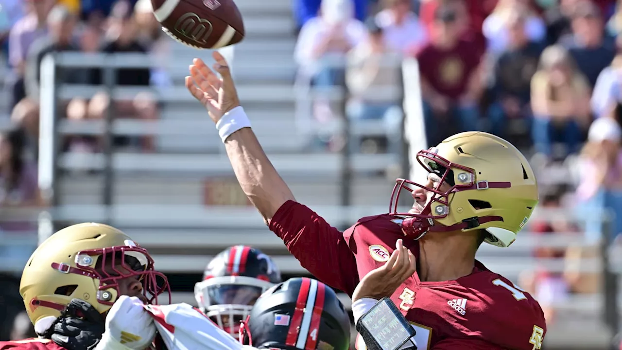 Former FIU Starting QB Grayson James Leads Boston College To Comeback Win Over WKU