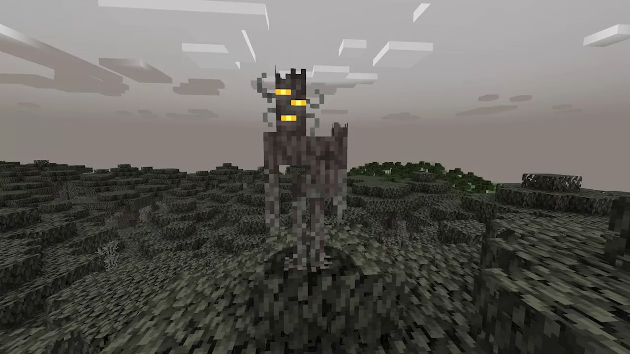 Minecraft reveals a new mob, The Creaking, and I'm terrified of it