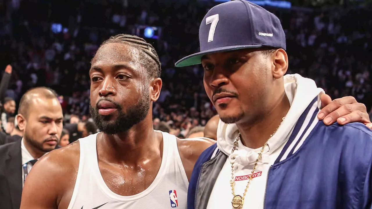 NBA Legend Dwyane Wade Surprised By Carmelo Anthony's Instagram Post