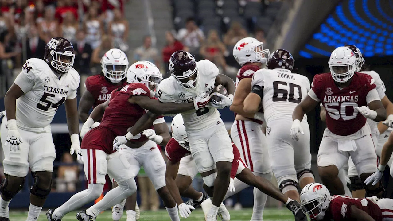 No. 24 Texas A&M Hosts Arkansas in Final 'Southwest Classic' at AT&T Stadium