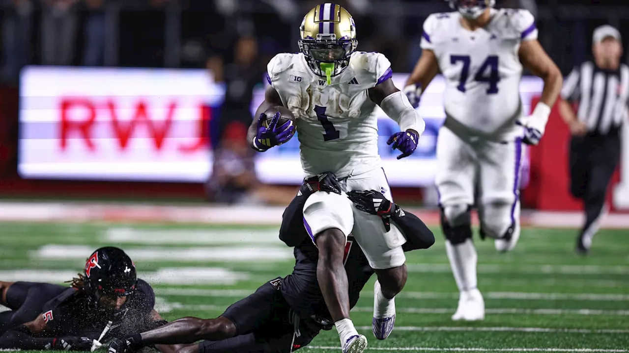 On Black Out Night, Huskies Black Out at Rutgers