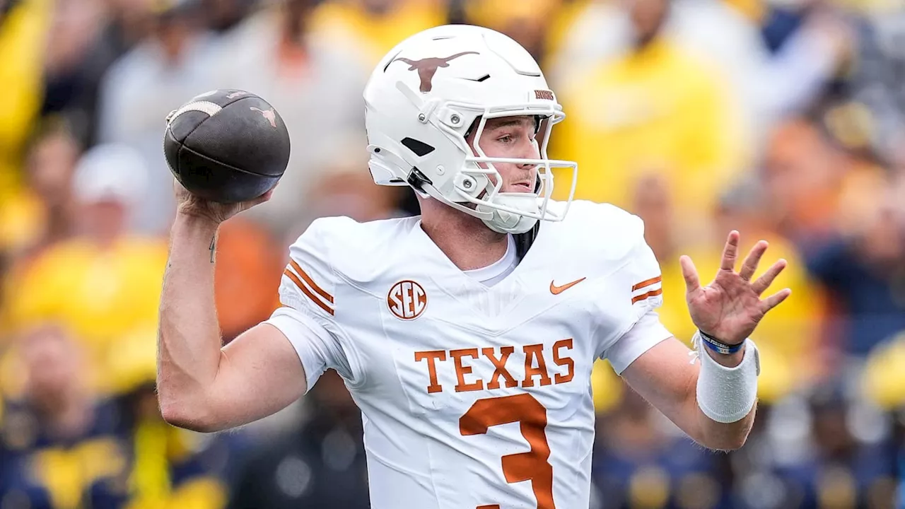 Texas QB Quinn Ewers 'Not Expected' to Play vs. Mississippi State