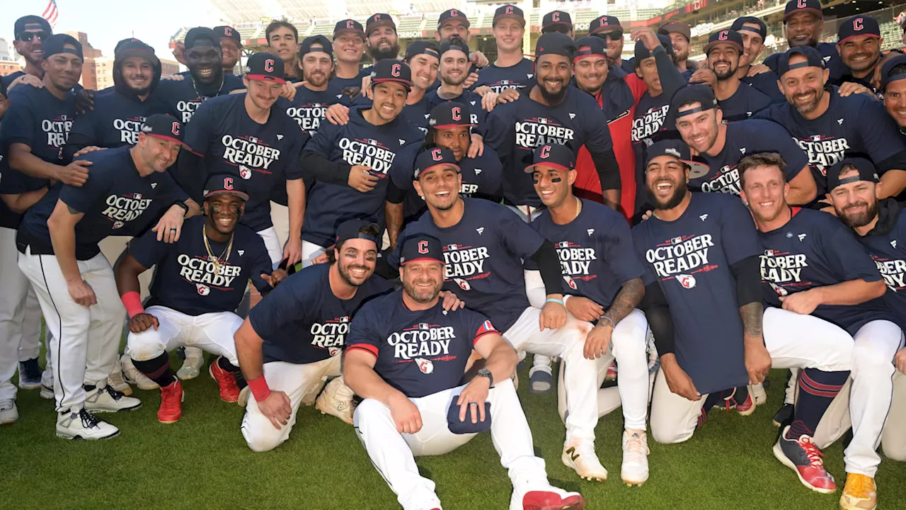 WATCH: Guardians Raise 2024 AL Central Champions Flag