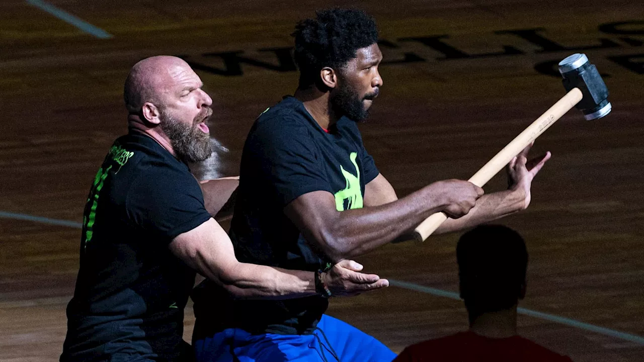 WWE Legend Narrates Joel Embiid Video After Extension With 76ers