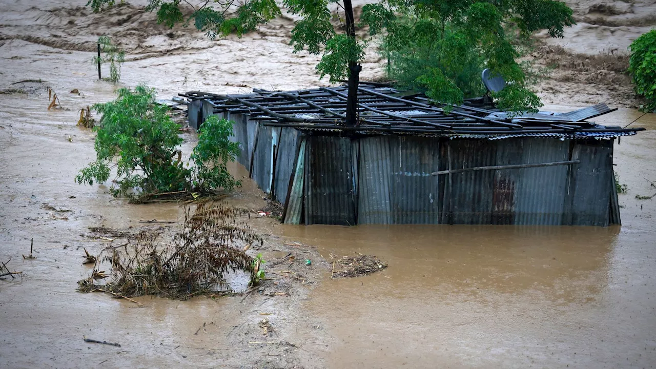 Flooding in Nepal kills at least 66 as swollen rivers pour through Kathmandu