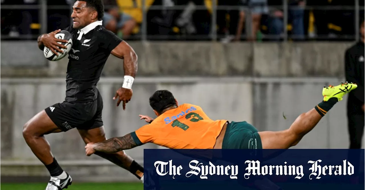 All Blacks end six-year Wellington hoodoo with dominant win over Wallabies