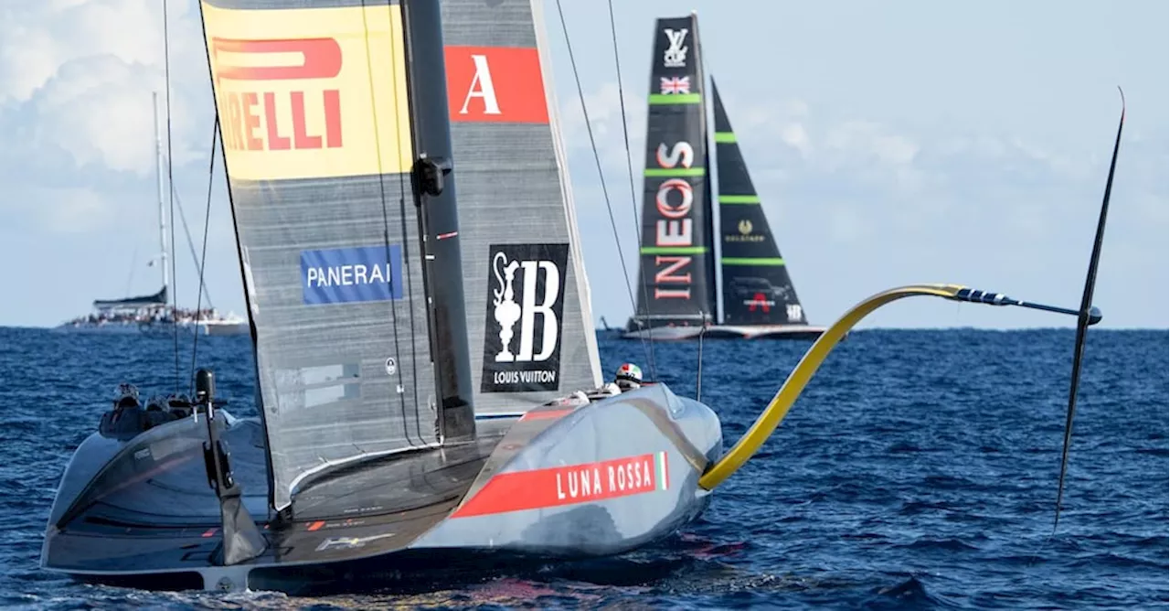 Luna Rossa Prada Pirelli salva la regata chiave contro Ineos Britannia