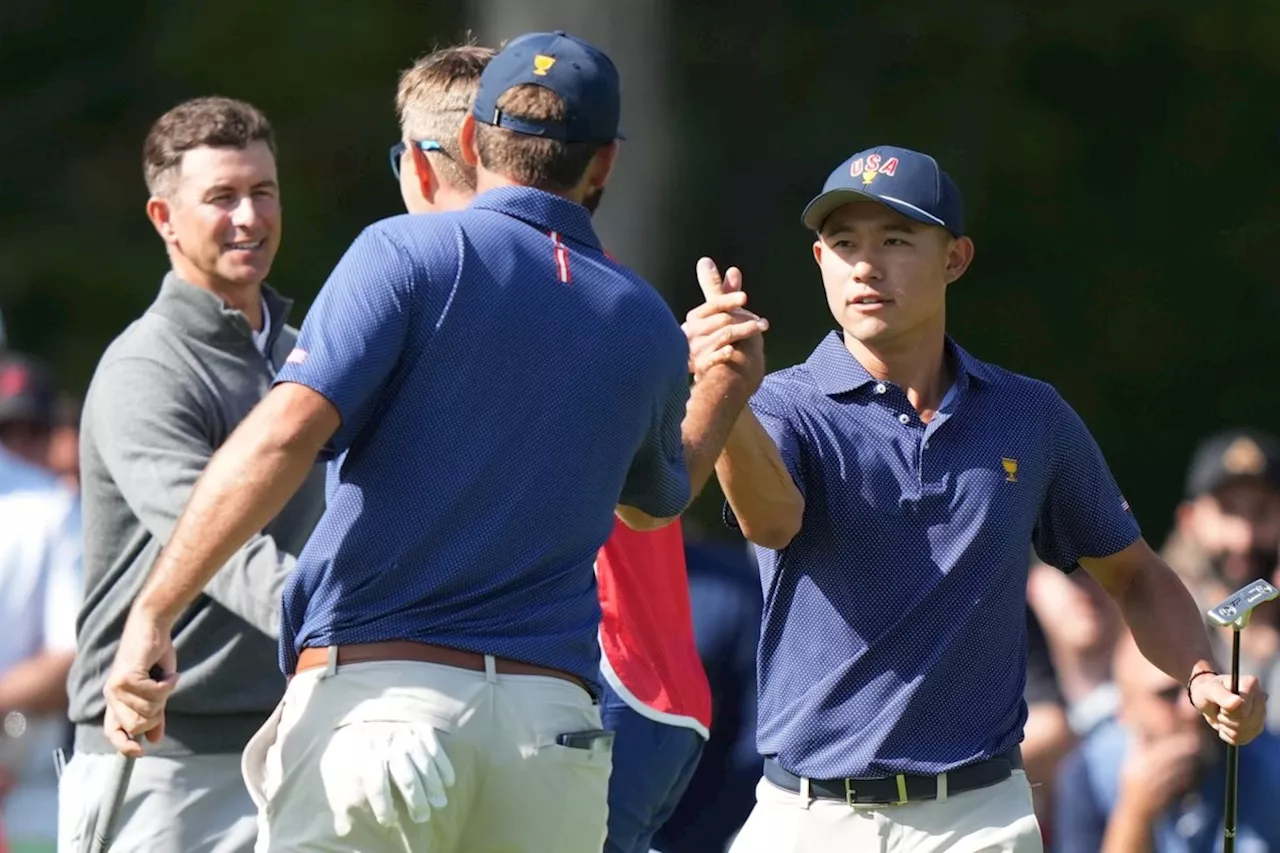 United States takes 11-7 lead over International team at Presidents Cup over long day