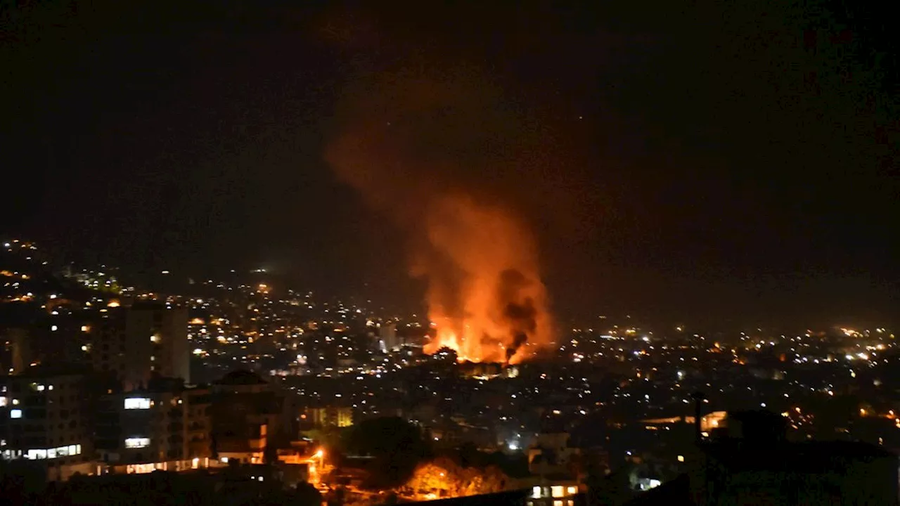 Krieg in Nahost: Israel fliegt weitere Angriffe auf Hisbollah-Ziele im Libanon, Iran verschärft den Ton