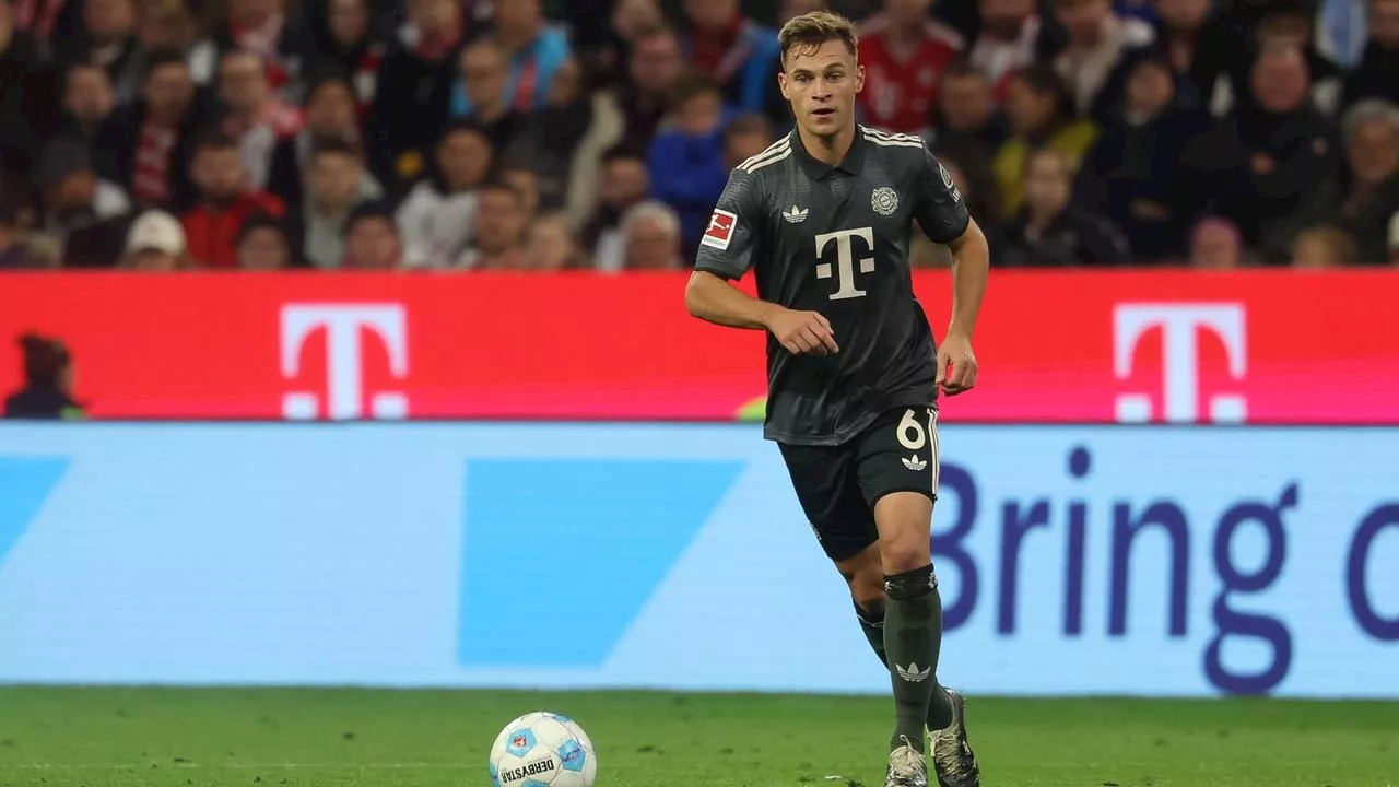 FC Bayern gegen Bayer Leverkusen: Joshua Kimmich gibt Julian Nagelsmann eine Denksport-Aufgabe