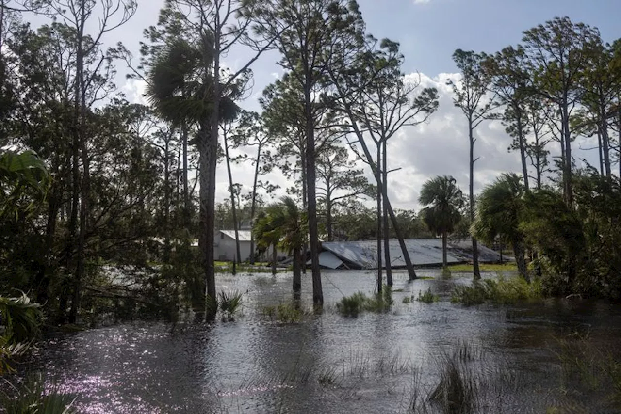 Hurricane Helene kills at least 44 and cuts a swath of destruction across the Southeast