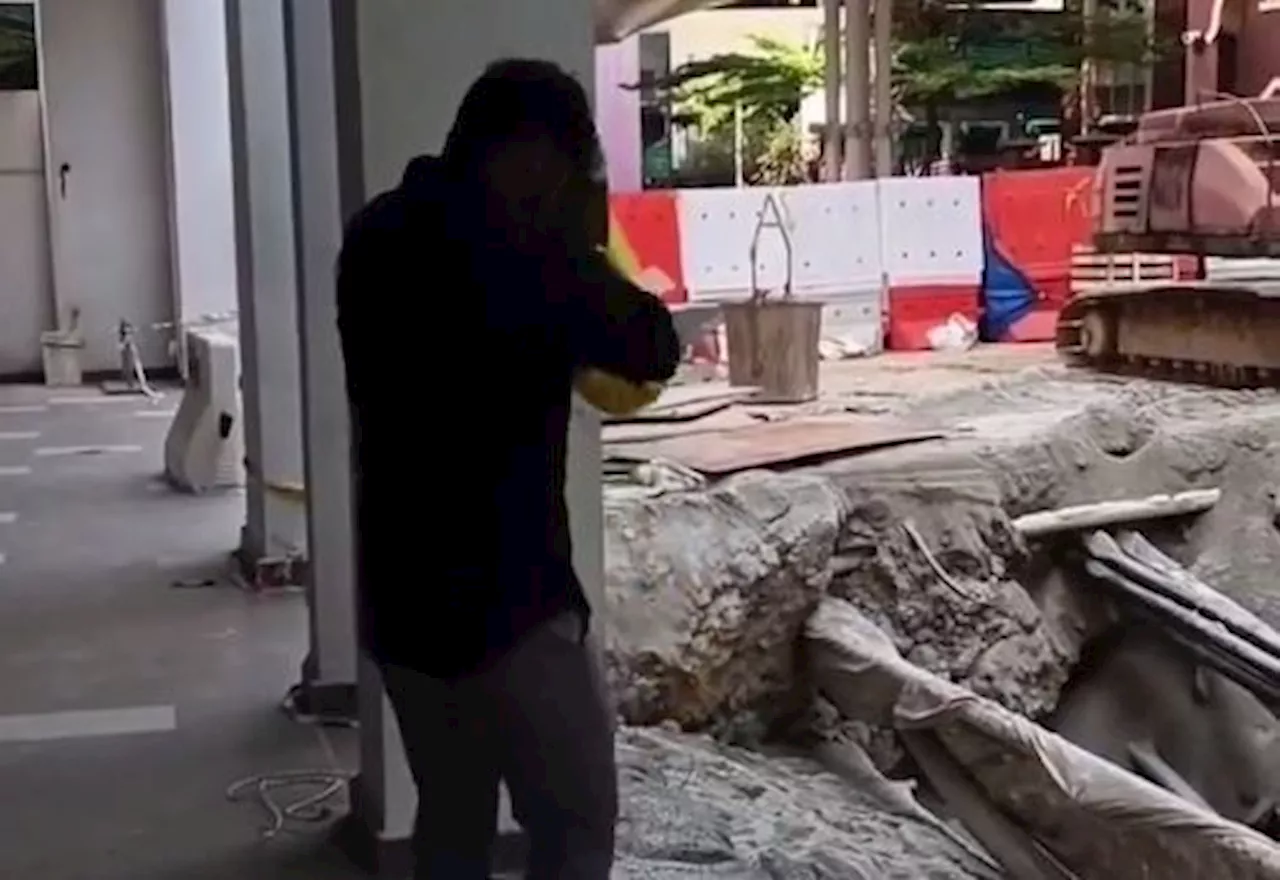 KL sinkhole: Victim’s son returns to Malaysia to perform final ritual