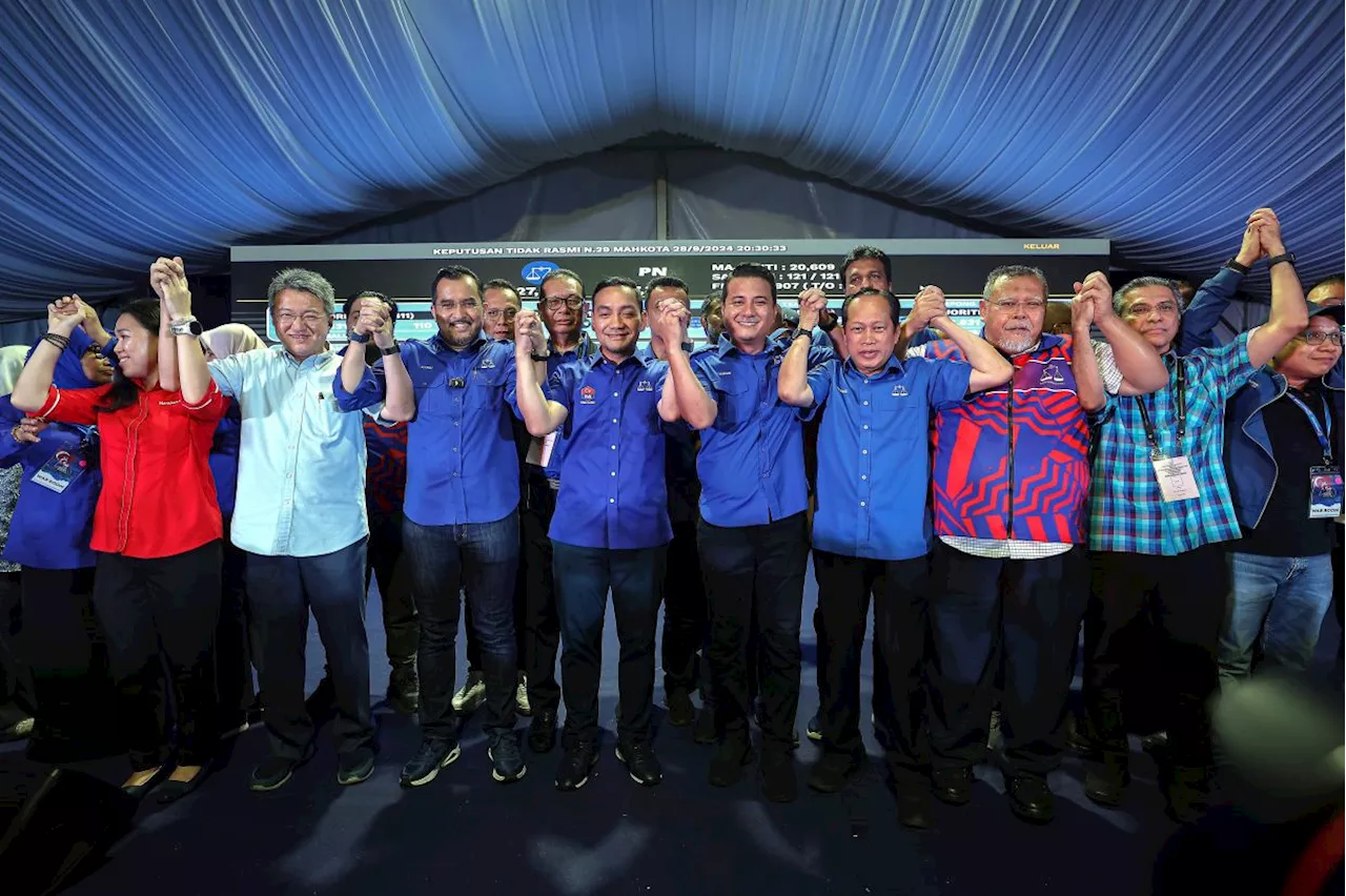 Mahkota polls: Johor MB thanks voters, says victory due to teamwork