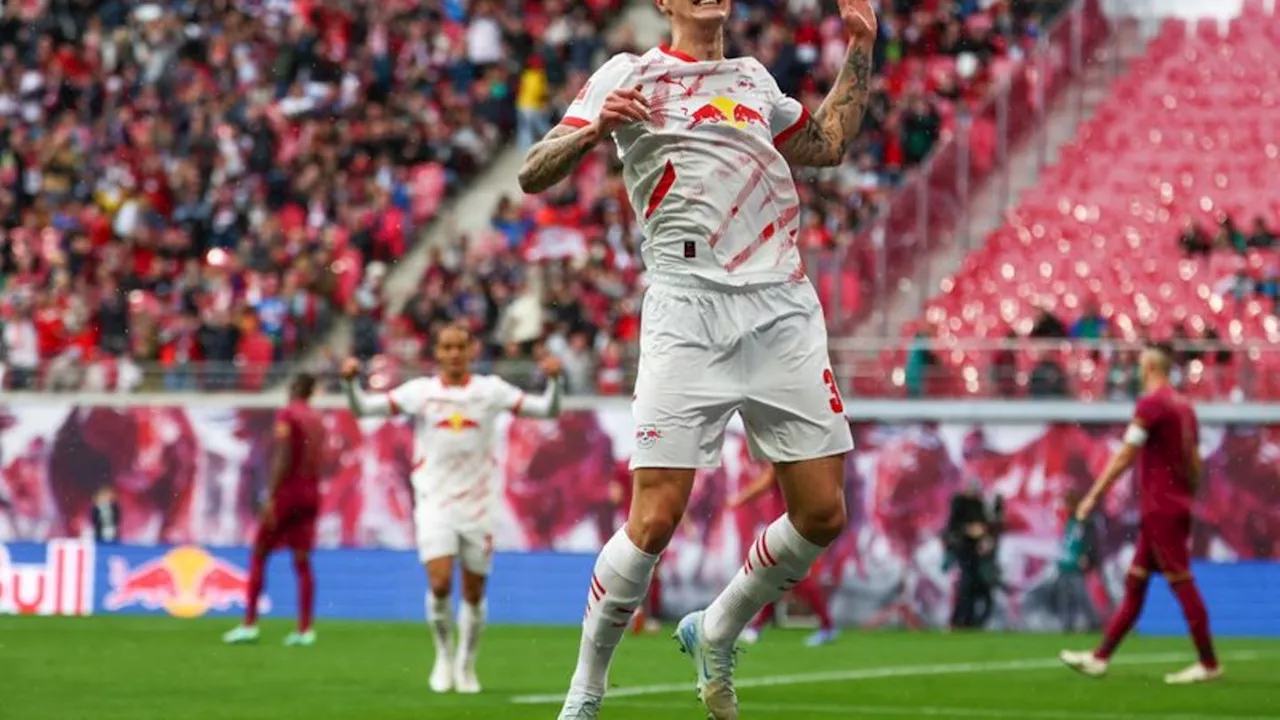 Doppelpack Sesko: RB Leipzig besiegt Augsburg mit 4:0