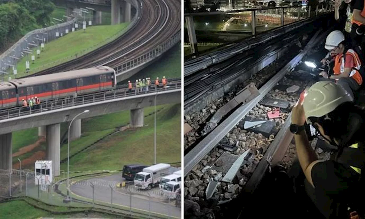 Singapore MRT faces major disruption after train derailment