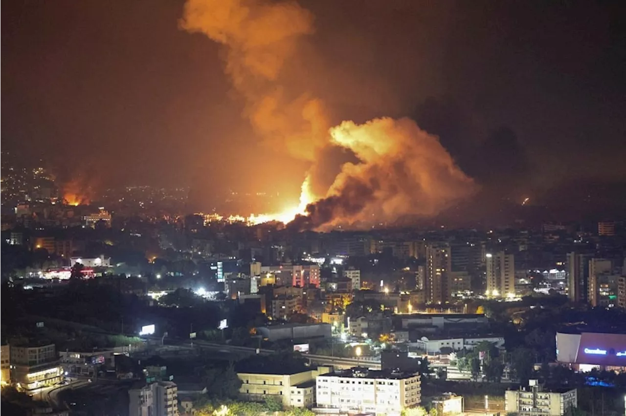 Fresh wave of air raids hit Beirut as Israel steps up attacks on Hezbollah