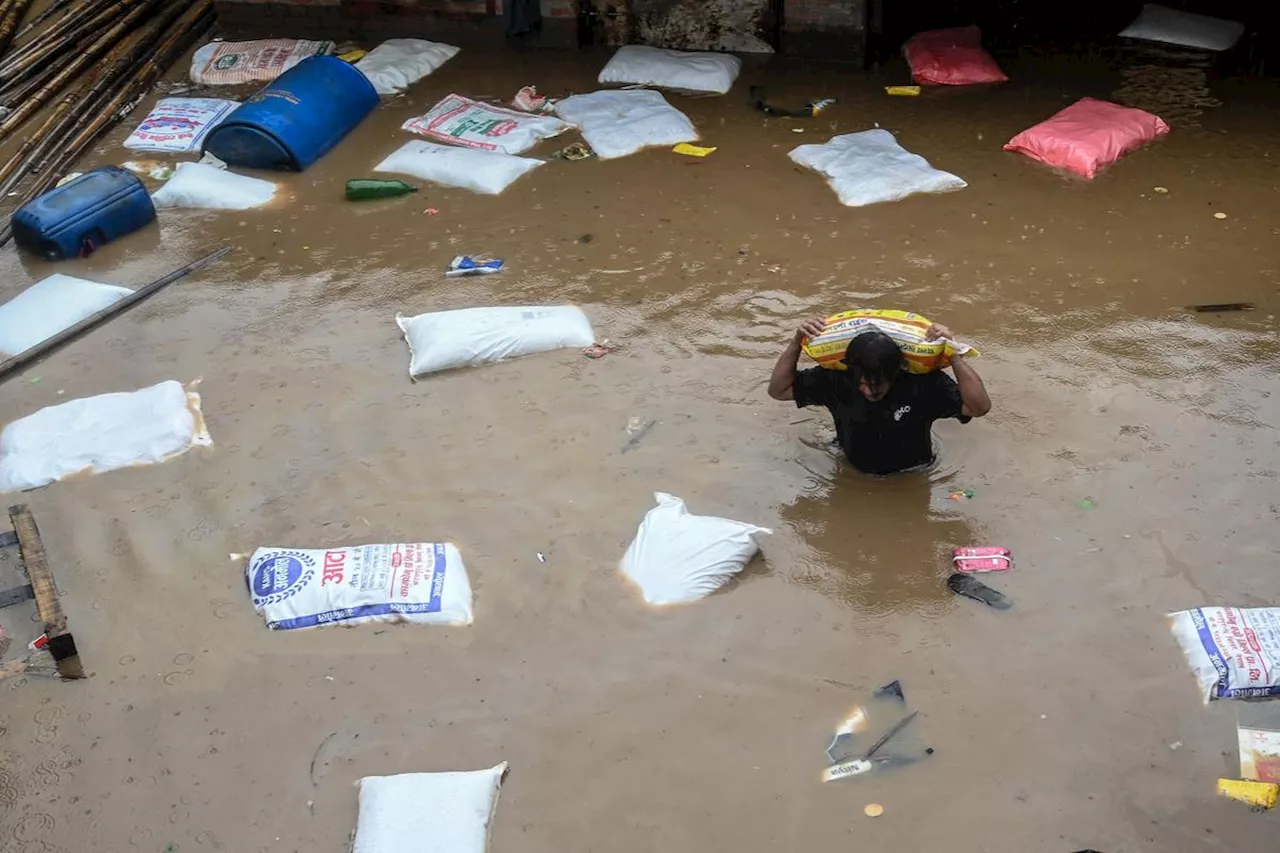 Népal : au moins 59 morts de nombreux disparus dans d’importantes inondations