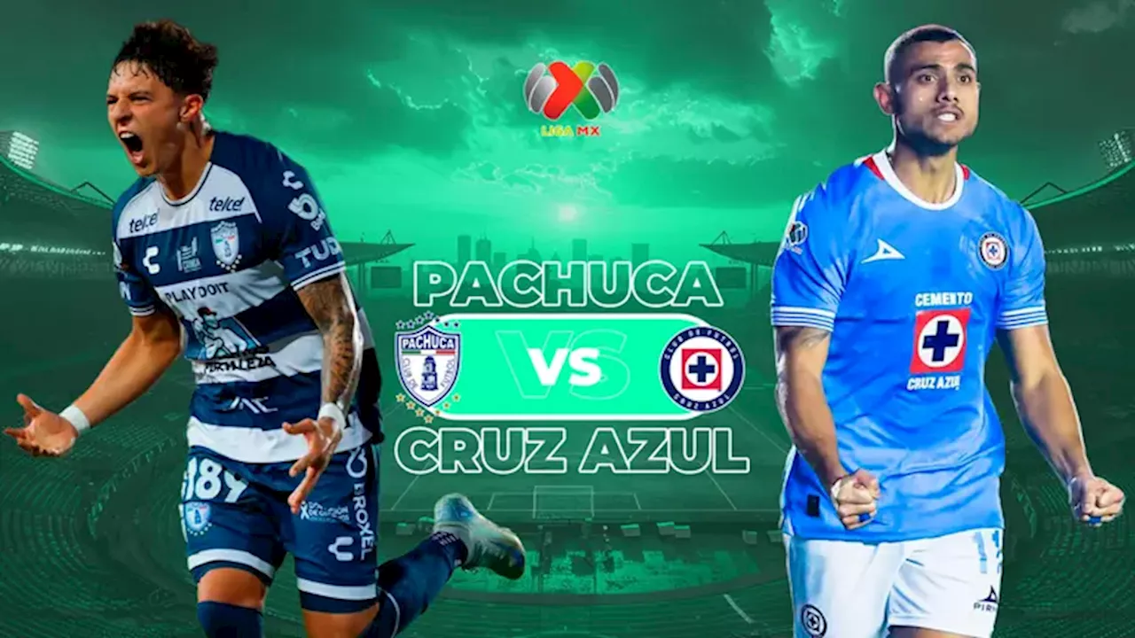 Pachuca vs. Cruz Azul: Horario y dónde ver el partido de Jornada 10 de Liga MX