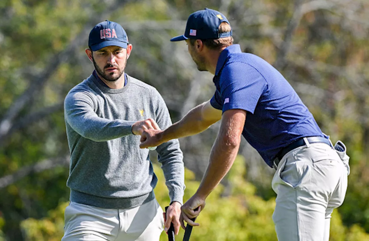 Cantlay's three birdies and eagle gives USA 8-6 lead at Presidents Cup