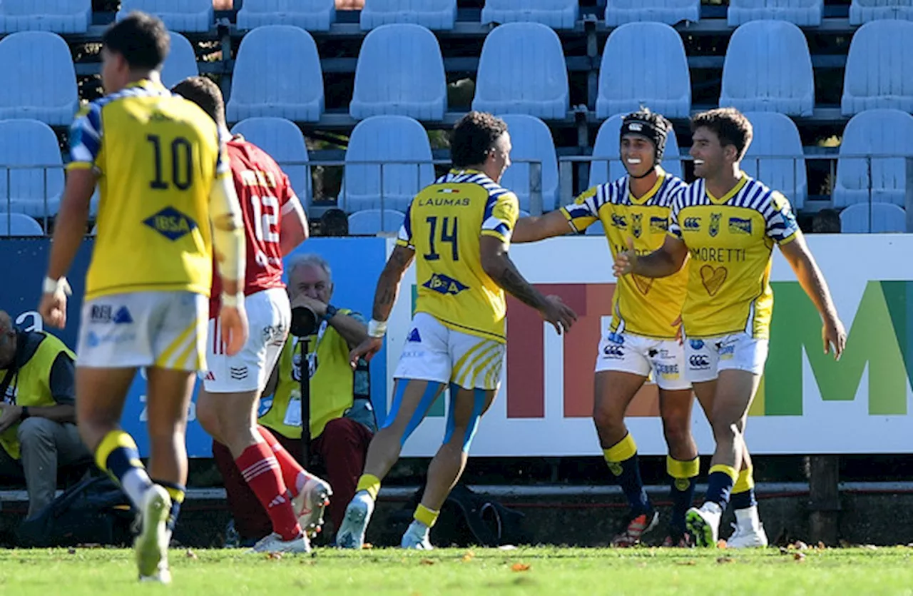 Six-try Zebre come from behind to shock Munster in Parma