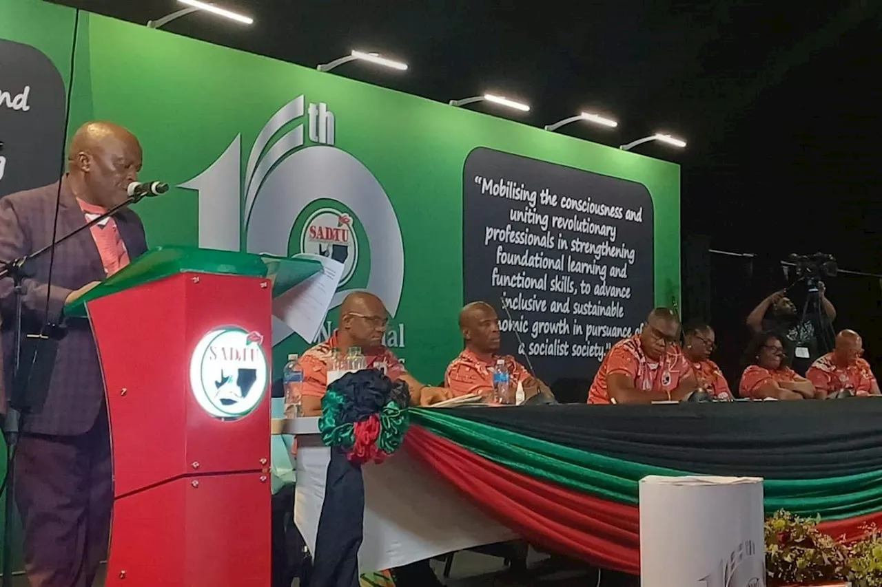 SADTU vows to ‘fight’ for full implementation of Bela Bill [VIDEO]