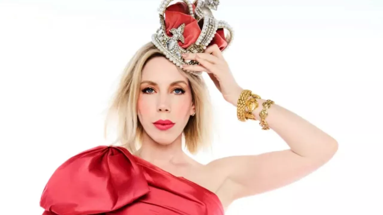 Katherine Ryan reveals she doesn’t share a bed with her husband – and instead sleeps ‘like a dog’...