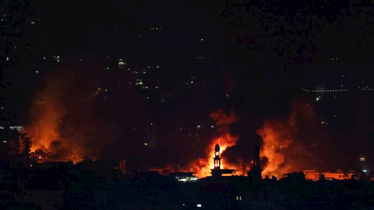 Live blog: Israel launches fierce new wave of airstrikes on Beirut