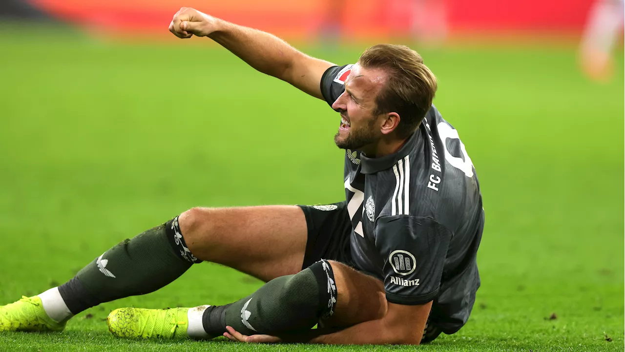 Bayern fretting over Kane's ankle after England star injured against Leverkusen