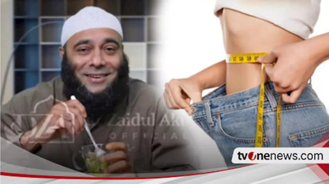 Turunkan Berat Badan Tanpa Diet, Begini Caranya Menurut dr Zaidul Akbar