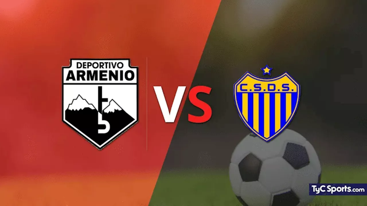 Dep. Armenio y Dock Sud se enfrentarán por Primera División B este sábado