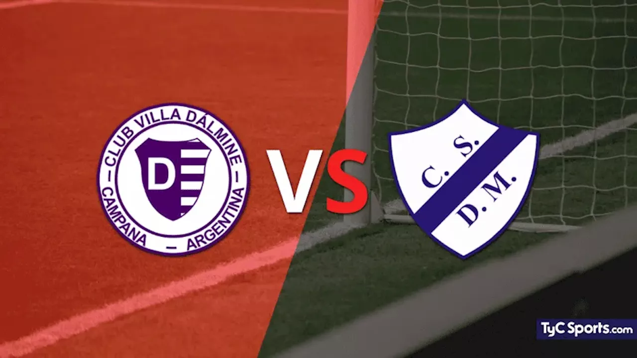 Villa Dálmine vs. Dep. Merlo: Partido en vivo por Primera División B de Argentina