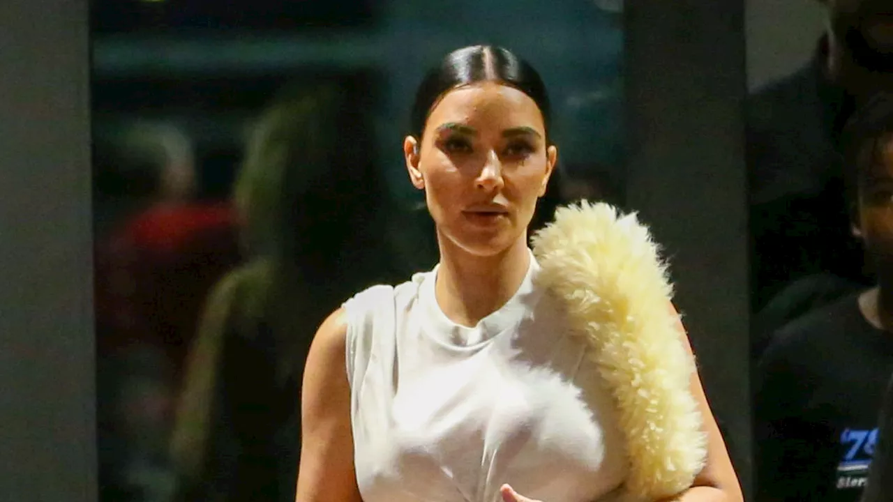 Kim Kardashian Wears Butter Yellow Like Only She Can