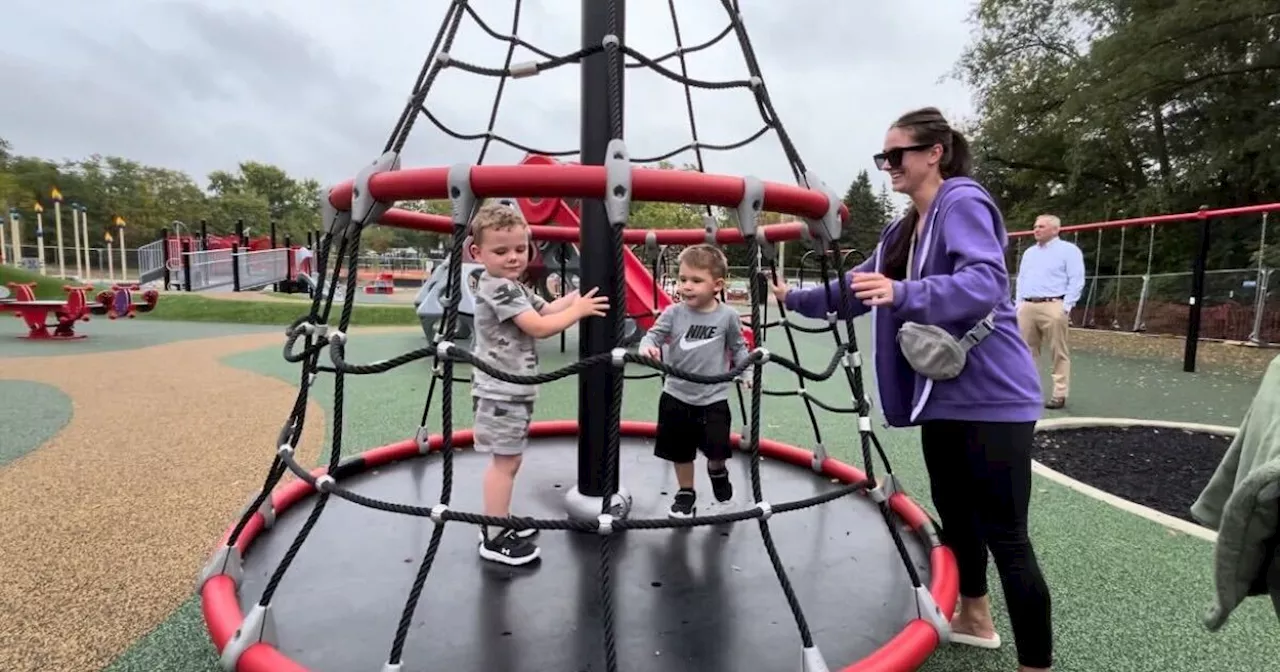 Wadsworth opens new playground following demolition of popular wooden masterpiece