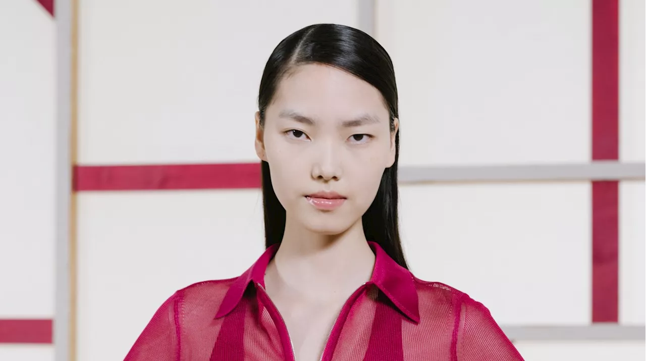 Backstage at Hermes Spring 2025 Ready-to-Wear Collection at Paris Fashion Week