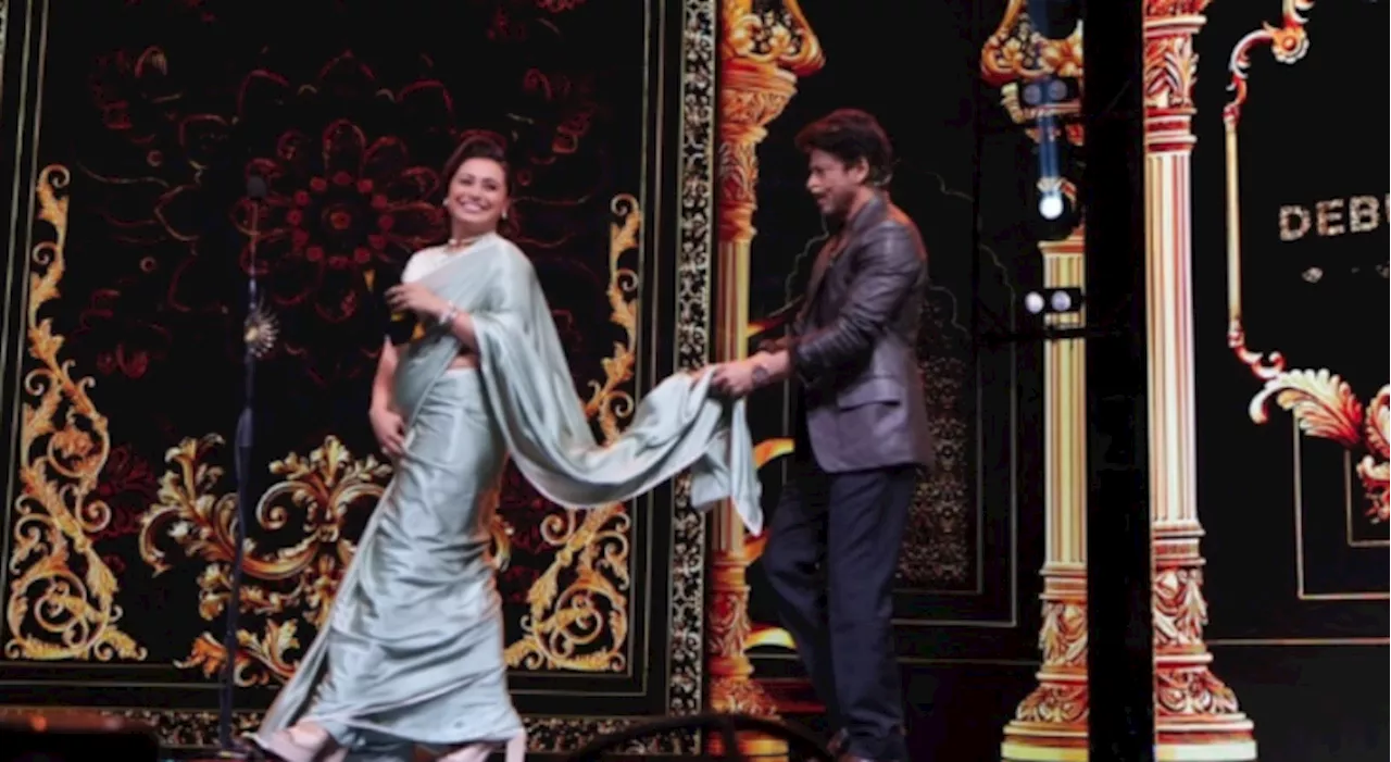 Fans delighted by Shah Rukh Khan’s naughty action with Rani Mukerji at IFFA