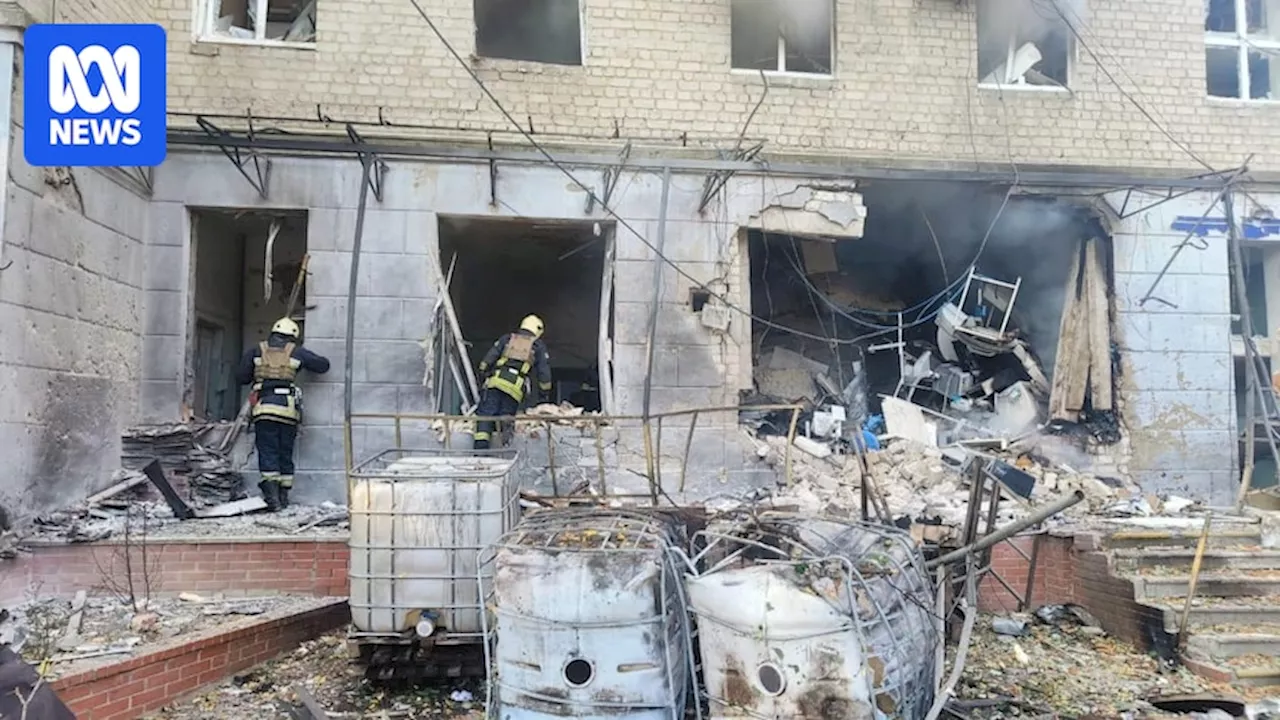 Russia attacks hospital in north-eastern Ukraine, killing 10, Ukrainian officials say