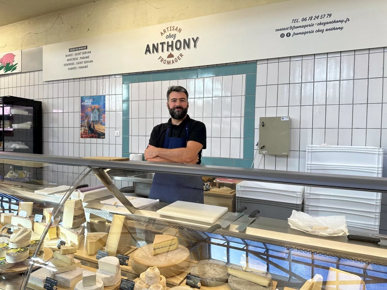 Anthony Gaultier, un nouveau visage sur les marchés de Saint-Malo