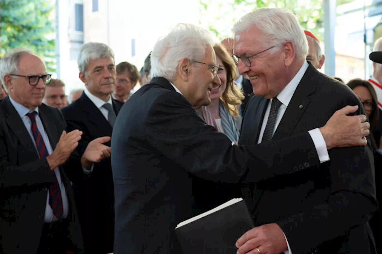 Steinmeier a Marzabotto chiede perdono a nome della Germania. Mattarella: 'I nostri Paesi uniti'