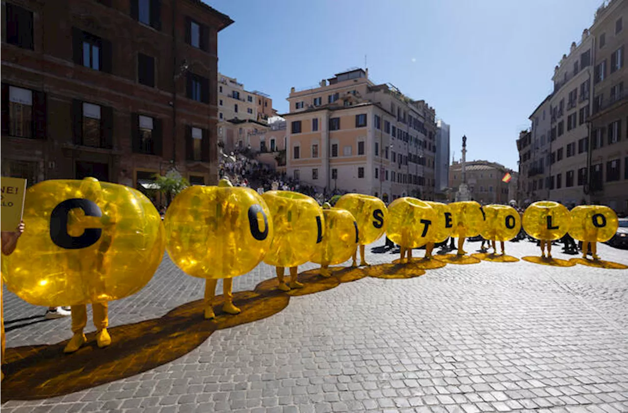 Un flash mob per sensibilizzare sui rischi del colesterolo