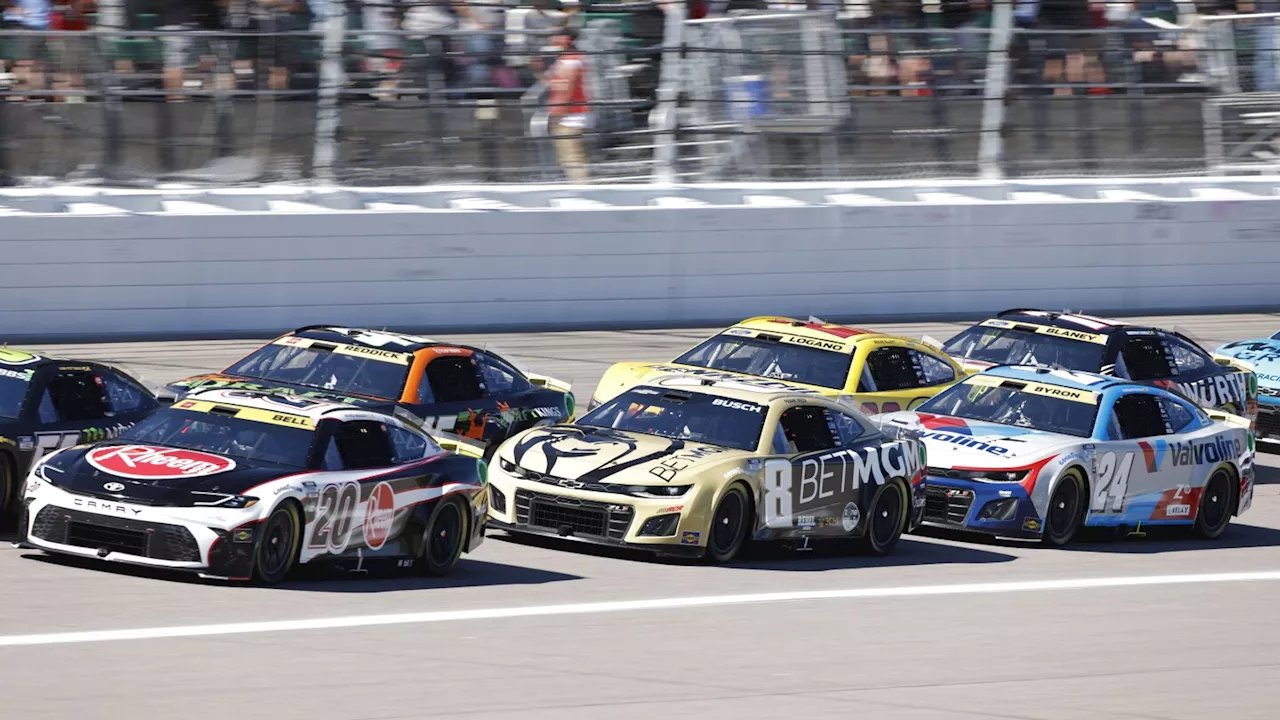 Chastain passes Truex on late restart to win NASCAR Cup Series race at Kansas Speedway