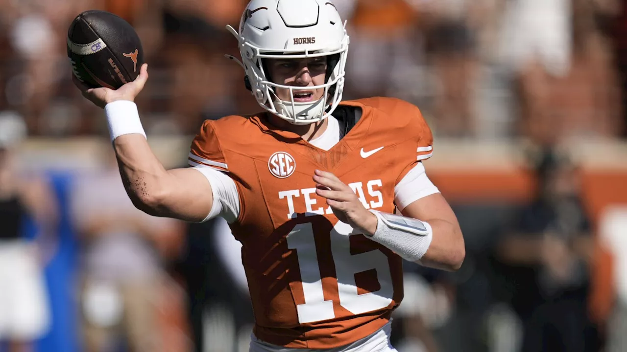 Manning leads No. 1 Texas over Mississippi State as Longhorns earn first SEC victory 35-13