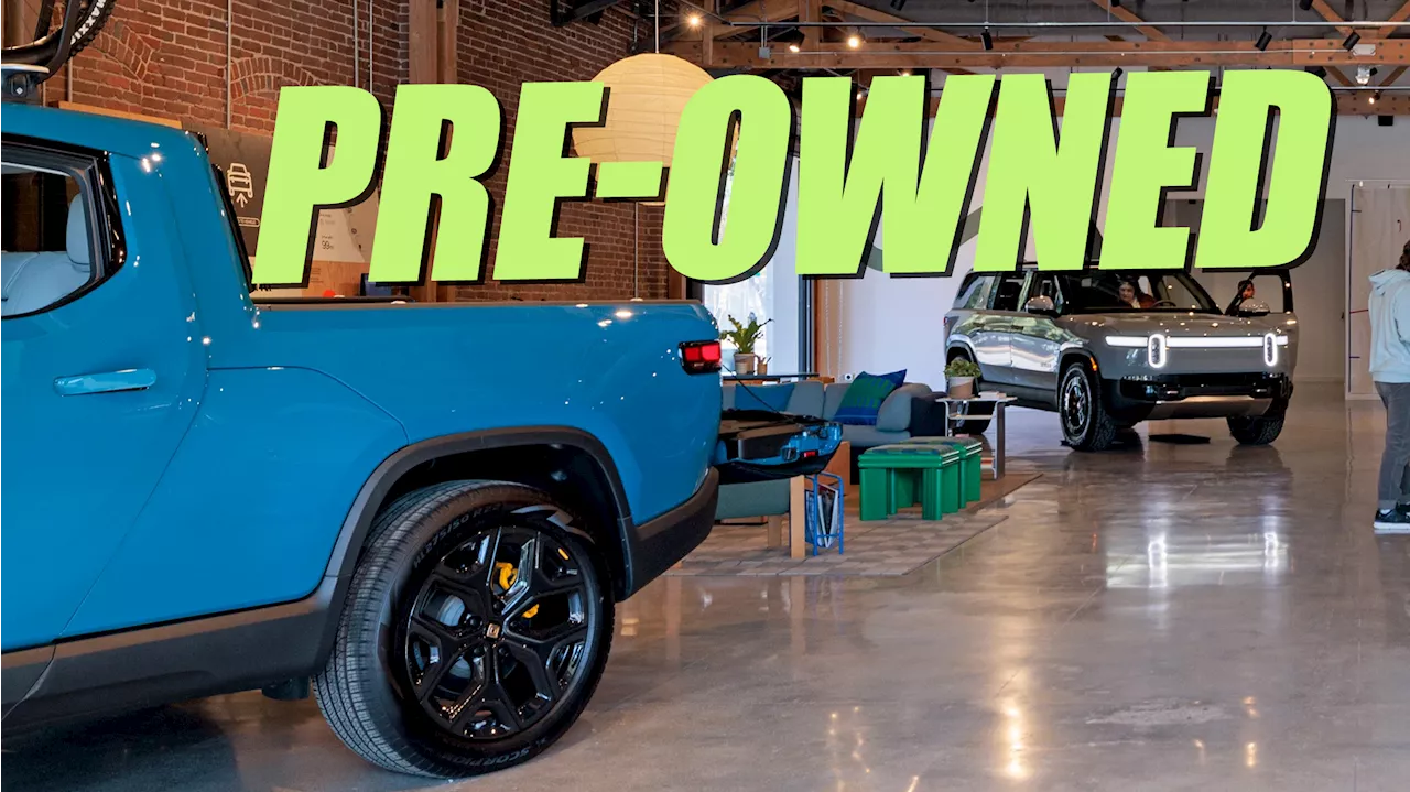 Rivian Gets Into The Used EV Game With Pre-Owned Program