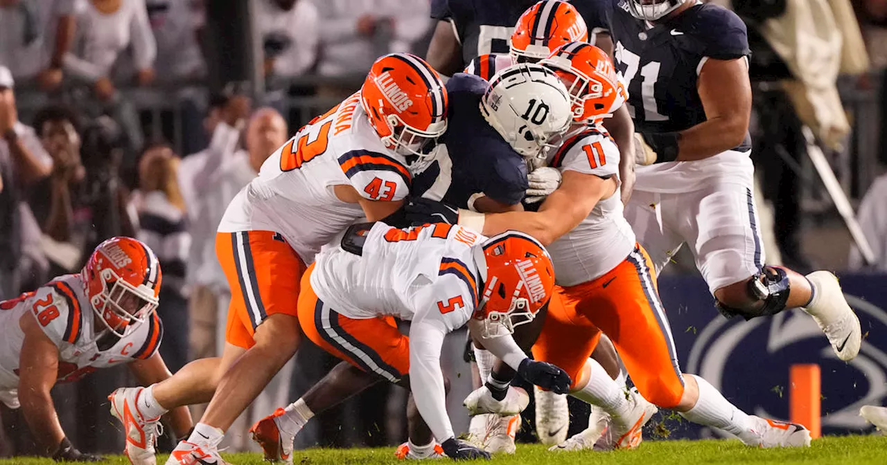 Illinois loses as Penn State pulls away in second half