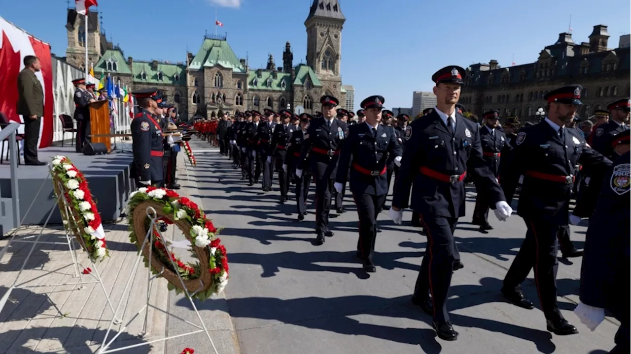 Memorial Service honouring fallen officers takes place Sunday in Ottawa